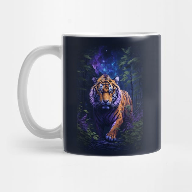 King Tiger in the forest by Mysooni